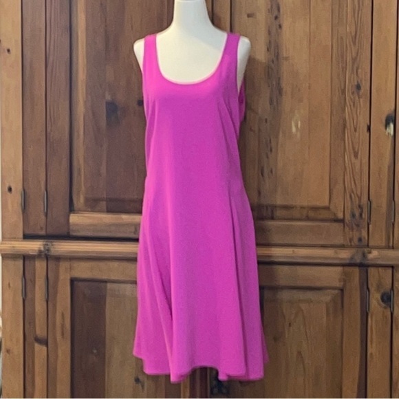 Lauren Ralph Lauren Gorgeous Pink Fit & Flare Mid Dress Sz. 6 - Picture 1 of 15